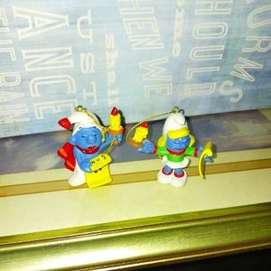 Vintage Smurf Set